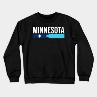 New Minnesota Flag Crewneck Sweatshirt